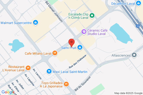 Centre Laval-Centre Commercial, Magasins, Hairshop Beaute Coiffure