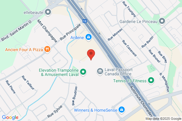 Centre Laval-Centre Commercial, Magasins, Stokes
