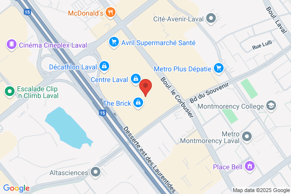 Centre Laval-Centre Commercial, Magasins, Bijouterie Cathy