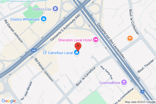 Jacob Lingerie, Magasins-Stores, Carrefour Laval