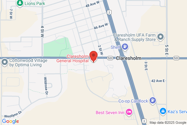 Calgary Health Region, Claresholm General Hospital