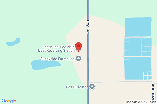Rogers Sugar Ltd, Coaldale Beet Station