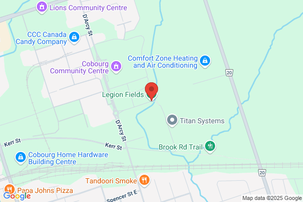 Parks and Recreation, Cobourg (Town of), Legion Fields