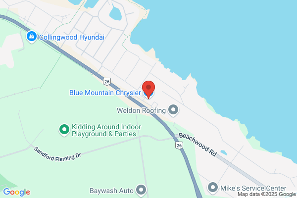 Blue Mountain Chrysler Service Dept