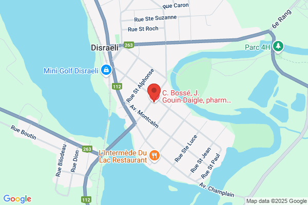 Brunet S. Ouellet, M. Roy, pharm. prop. Affiliés