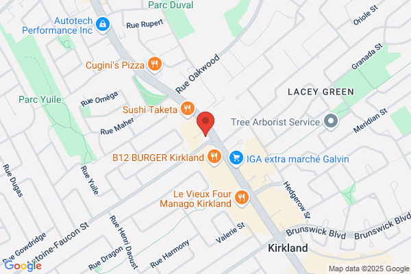 Laurentian Bank of Canada, Branches, West Suburbs