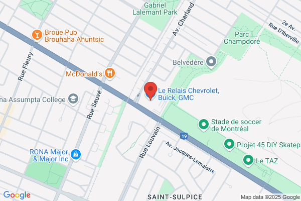 Location Harland Pontiac Buick Inc