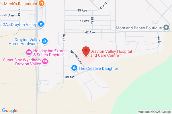Drayton Valley Hospital & Care Centre, Foundation