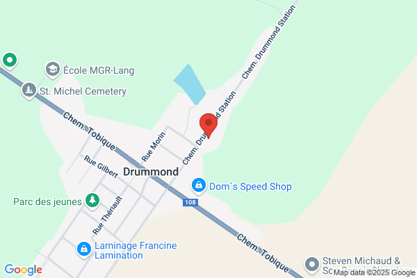 Province of New Brunswick, Transportation Maintenance Depots, Baker Brook, Drummond