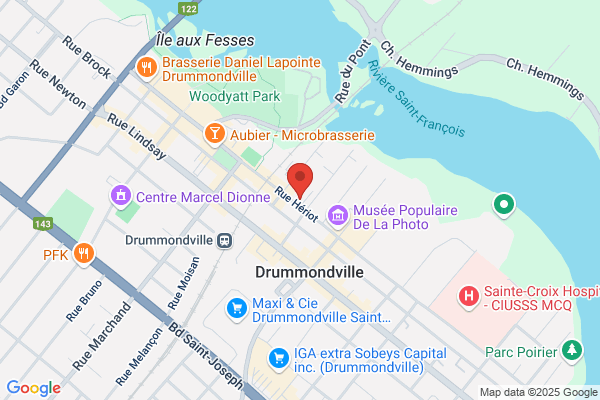 Autobus Drummondville Ltee, Terminus-Renseignements