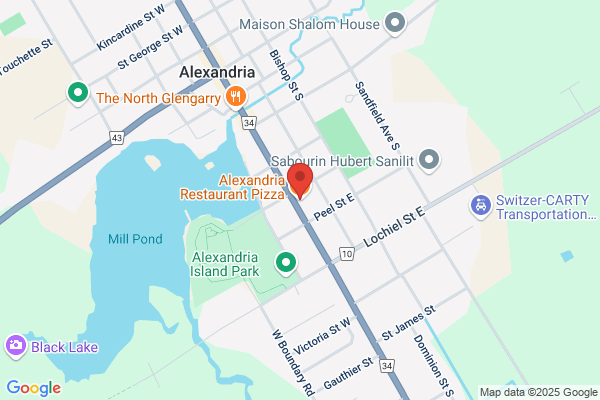 Alexandria Restaurant Pizza