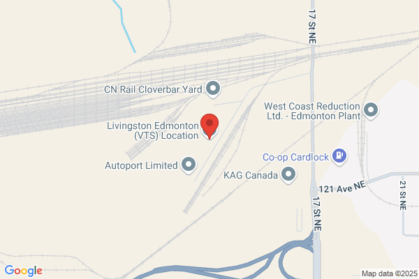 Livingston Edmonton (VTS) Location