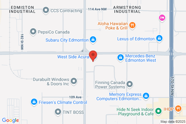 Acura West Side Authorized Factory Service Centre