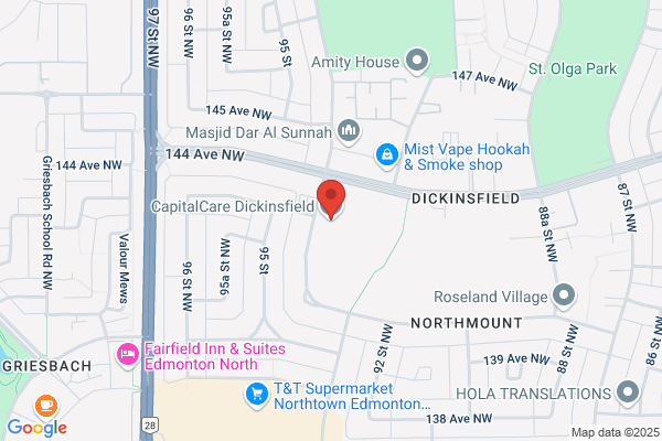 Capital Care Group Inc, Capital Care Corporate Services, Capital Care Dickinsfield Campus, Capital Care Dickinsfield