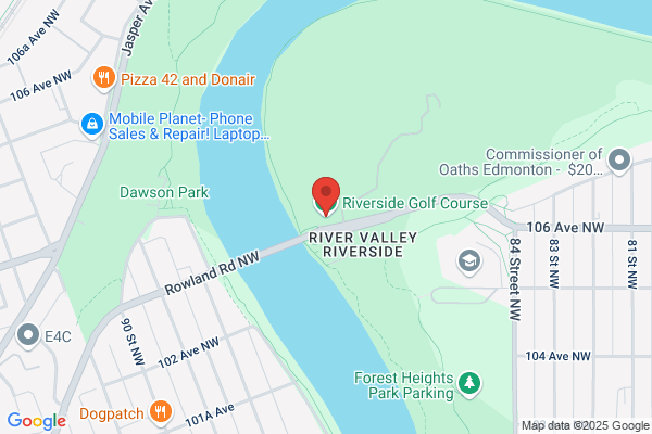 Golf Courses-City of Edmonton, Riverside, Tee Time, Reservations
