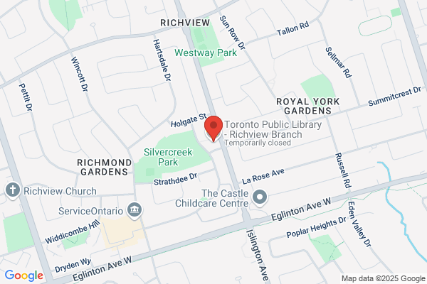 Libraries, Toronto Public Library, West Region Branches, Richview