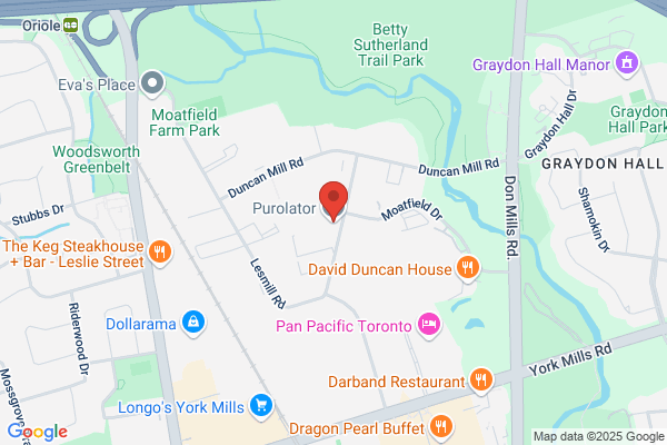 Purolator Courier Ltd, Purolator Shipping Centres, Toronto