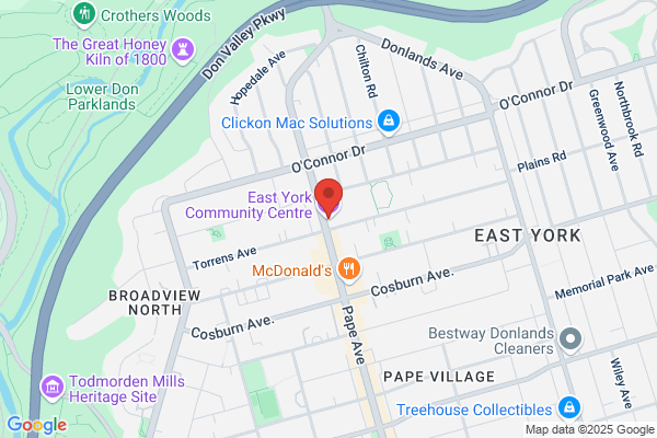 Community Centres, South District, East York Community Centre