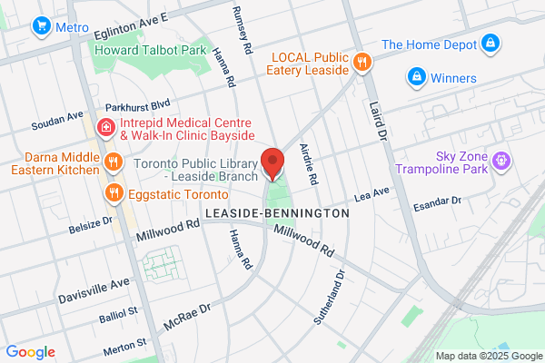 Libraries, Toronto Public Library, East Region Branches, Leaside