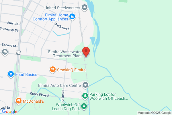 Sewers and Septic Systems, Regional Municipality of Waterloo, Wastewater Treatment Plants, Elmira