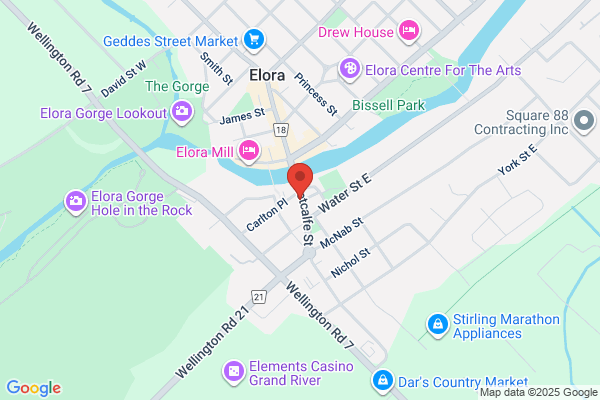 Elora Gingerbread House Airbnb