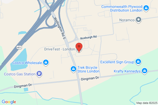 Drivers and Vehicles, Drivetest Centres (Driver Examination), London
