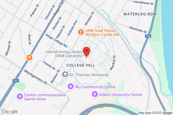 University of New Brunswick, Library, Reference