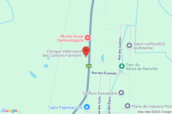 Clinique Vétérinaire Des Cantons-Farnham Inc