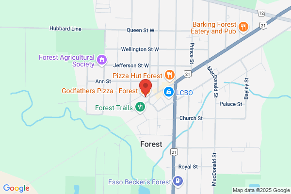Godfathers Pizza - Forest