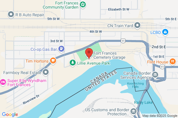 Cemeteries, Fort Frances, Cemetery Garage