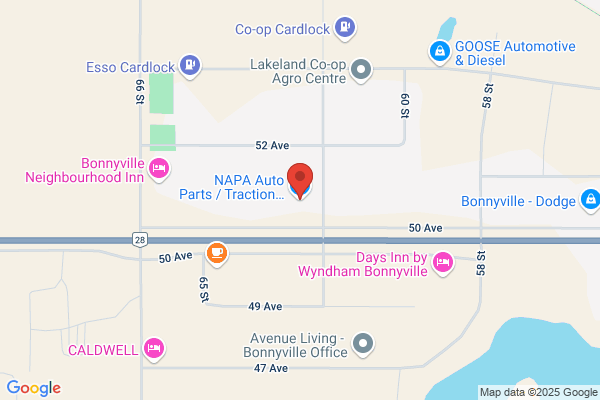 NAPA Auto Parts / Traction - Northern Truck & Industrial Supplies Ltd