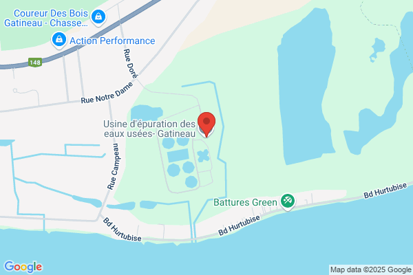 Gatineau (City of), Treatment Plants, Sewage Water