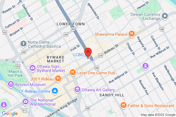 Liquor Control Board of Ontario, Liquor Stores, Ottawa