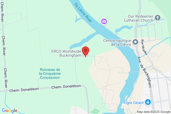 Cascades Inc, Divisions, Centrale Buckingham