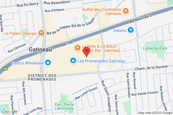 New York Fries, Promenades De L'outaouais