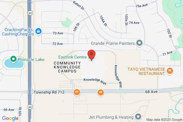 City of Grande Prairie, Subject, Leisure Centre the, Schedule Information