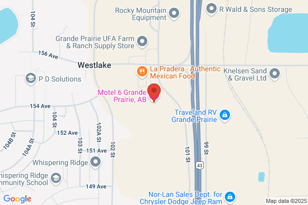 Motel 6 Grande Prairie AB