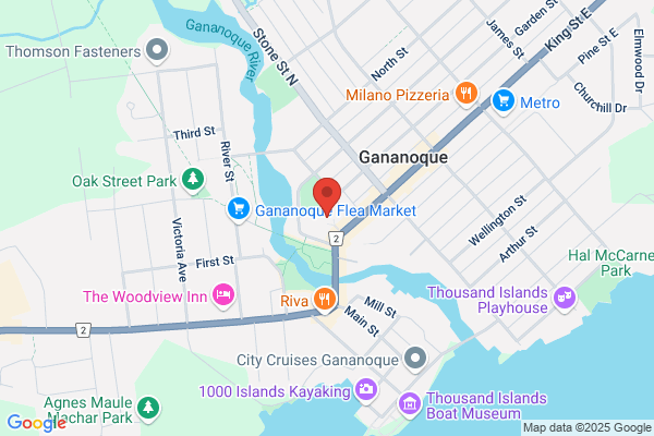 Licences and Permits, Municipal, Gananoque Town Hall