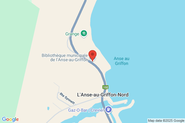 Ville De Gaspe Hotel De Ville, Bibliotheques Municipales, Biblio Anse-Au-Griffon
