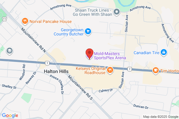 Arenas and Ice Rinks, Halton Hills, Georgetown Memorial Arena