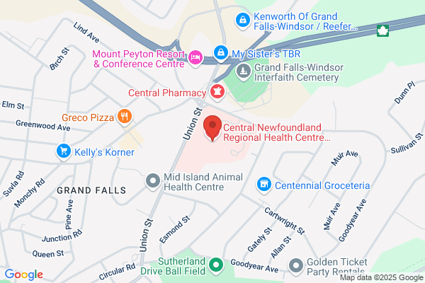 Central Nfld Regional Health Center, Hospital