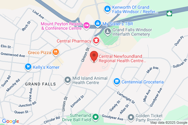 Central Nfld Regional Health Center, Continuing Care, Office