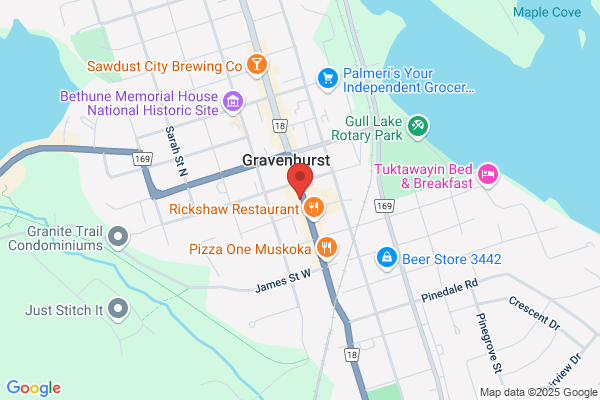 Drivers and Vehicles, Driver and Vehicle Licence Issuing Offices, Gravenhurst