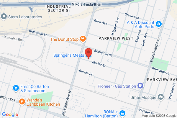 Springer's Meats Inc, Facsimilie Line