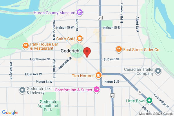 Tourism and Travel, Goderich (Town of), Tourist Information Centre
