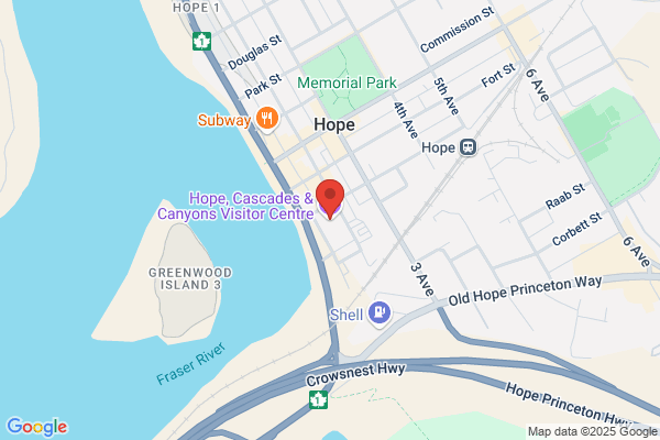 Hope, Cascades & Canyons Visitor Centre