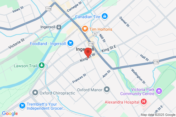 Drivers and Vehicles, Driver and Vehicle Licence Issuing Offices, Ingersoll
