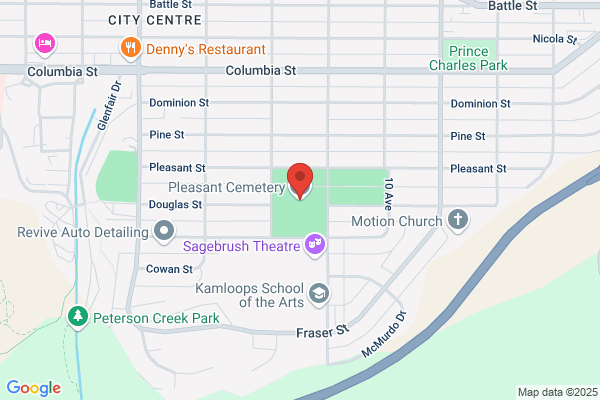 Kamloops City of, Cemeteries