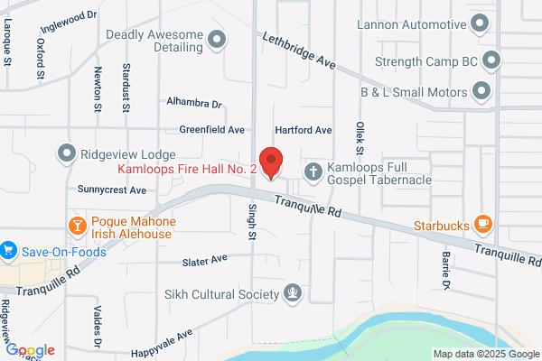 Kamloops City of, Fire & Rescue Services, Administration & Station No 1, Fire Station No 2
