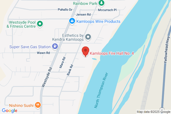Kamloops City of, Fire & Rescue Services, Administration & Station No 1, Fire Station No 4